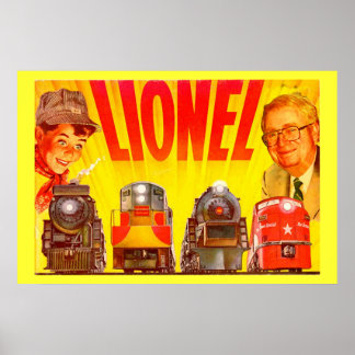 Lionel Customised Poster