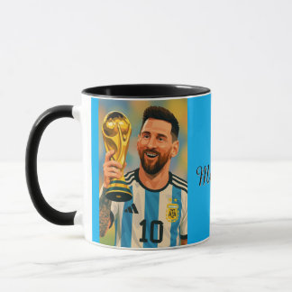 Lionel Messi Inspired Football Fan Coffee Mug