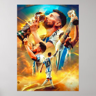 lionel messi, messi fan, messi art, messi jersey,  poster