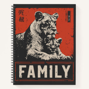 Lioness and Cub – Fierce Love in the Wild Notebook