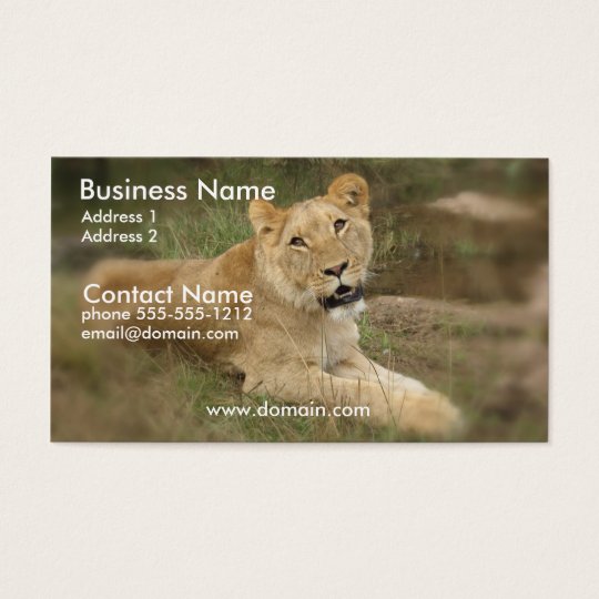 Lioness Business Card