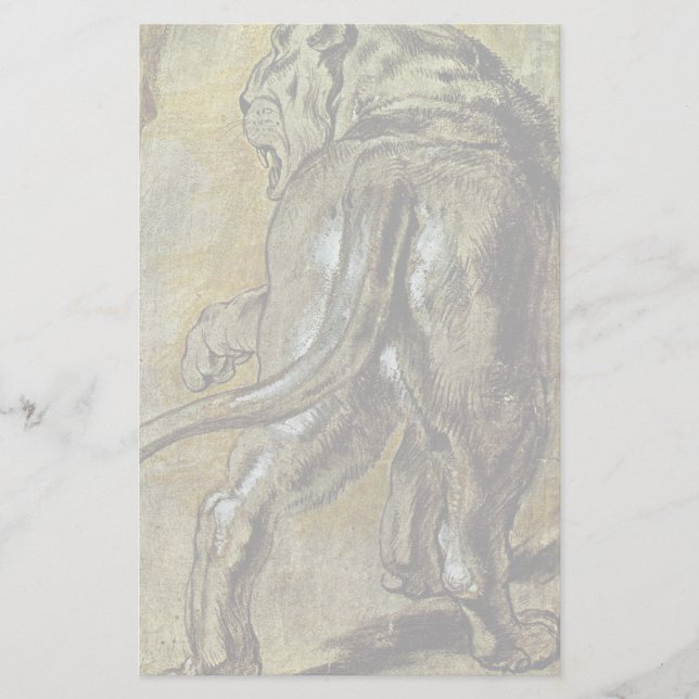 Lioness By Rubens Peter Paul (Best Quality) (Front)