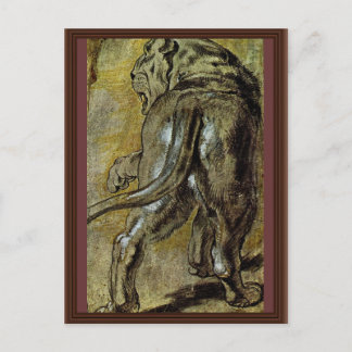 Lioness By Rubens Peter Paul (Best Quality) Postcard