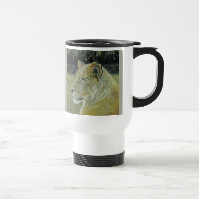 Lioness Commuter Travel Mug (Right)