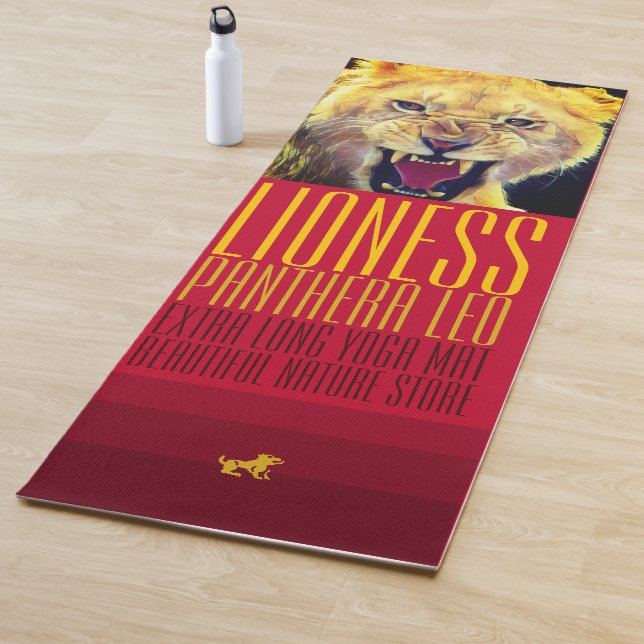 Lioness [Extra Long Yoga Mat] Mat (In Situ)