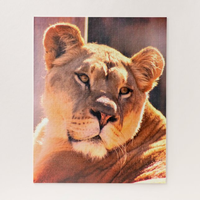 Lioness Jigsaw Puzzle (Vertical)