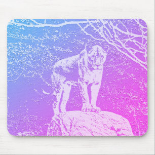 Lioness Sketch Mouse Mat