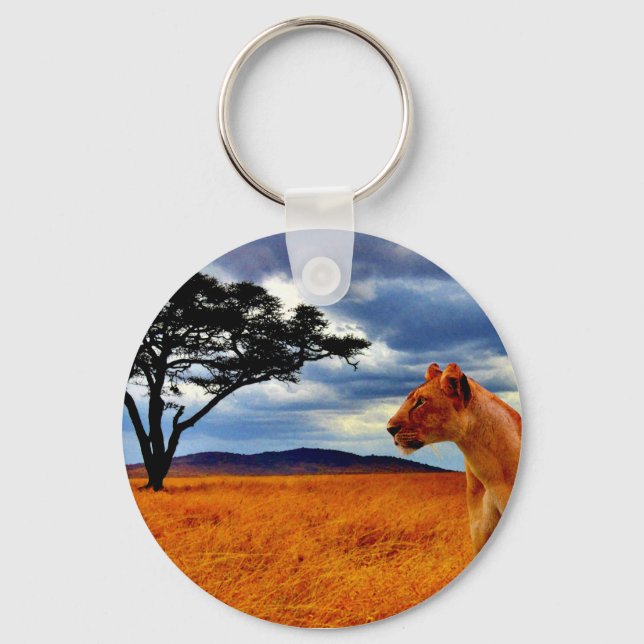 Lioness Storm Key Ring (Front)