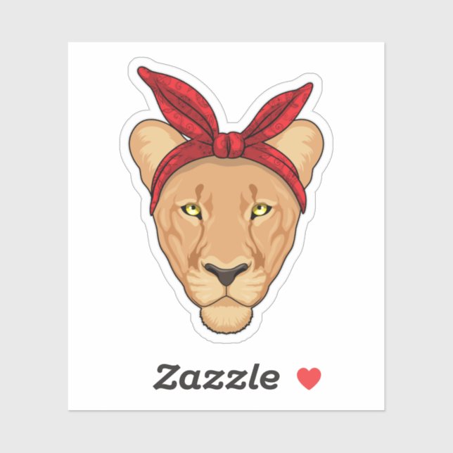 Lioness with Bandana (Sheet)