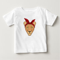 Lioness with Bandana