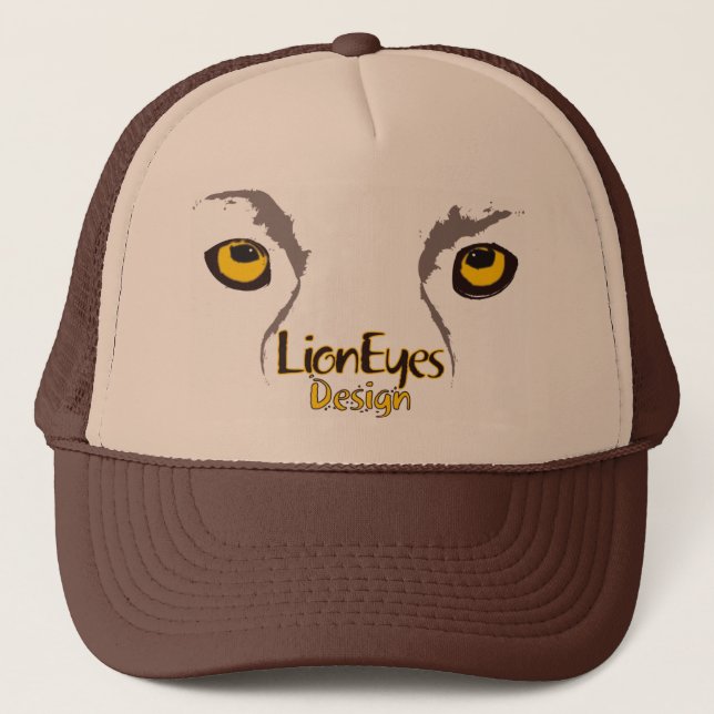 LionEyes Design Trucker Hat (Front)