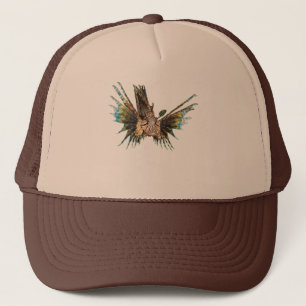 Lionfish - Abstract Design - Cut out of a photo    Trucker Hat
