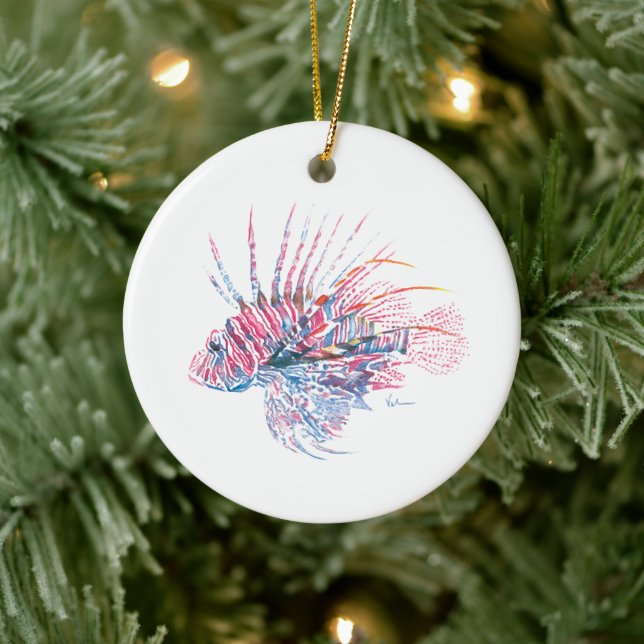 Lionfish Christmas Ornament (Tree)