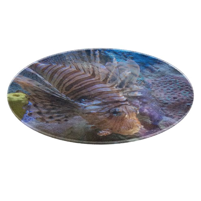 Lionfish Cutting Board (Corner)