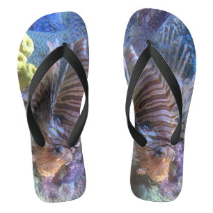 Lionfish Flip Flops