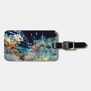 Lionfish Great Barrier Reef Coral Sea Luggage Tag