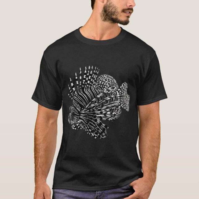 Lionfish illustration T-Shirt (Front)