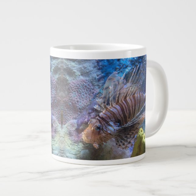 Lionfish Large Coffee Mug (Front Right)