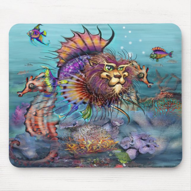 Lionfish Mouse Mat (Front)