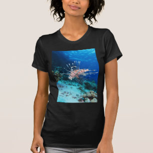 Lionfish or Pterois Miles, Ocean Reef Fish T-Shirt