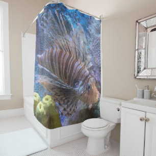 Lionfish Shower Curtain
