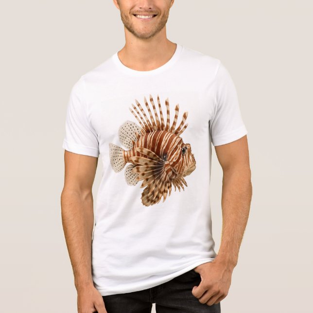 Lionfish Tri-Blend Shirt (Front)