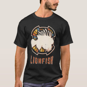 Lionfish Vintage Classic Retro Animal Love T-Shirt