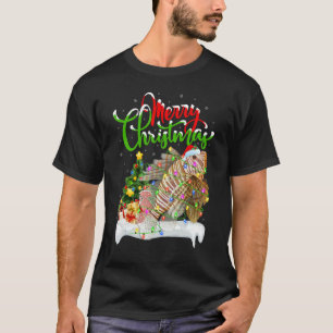 Lionfish Xmas Decorations Santa Lionfish Christm T-Shirt