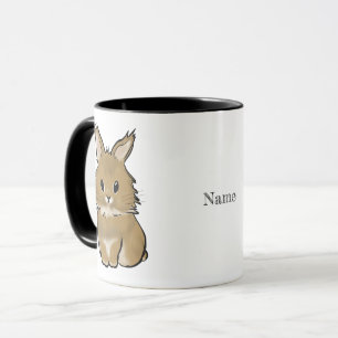 Lionhead bunny mug