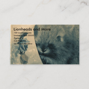 Lionheads and More Business Card