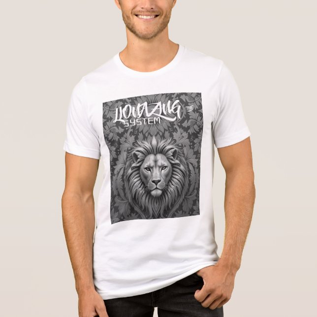 Lionizing the System Tri-Blend Shirt (Front)