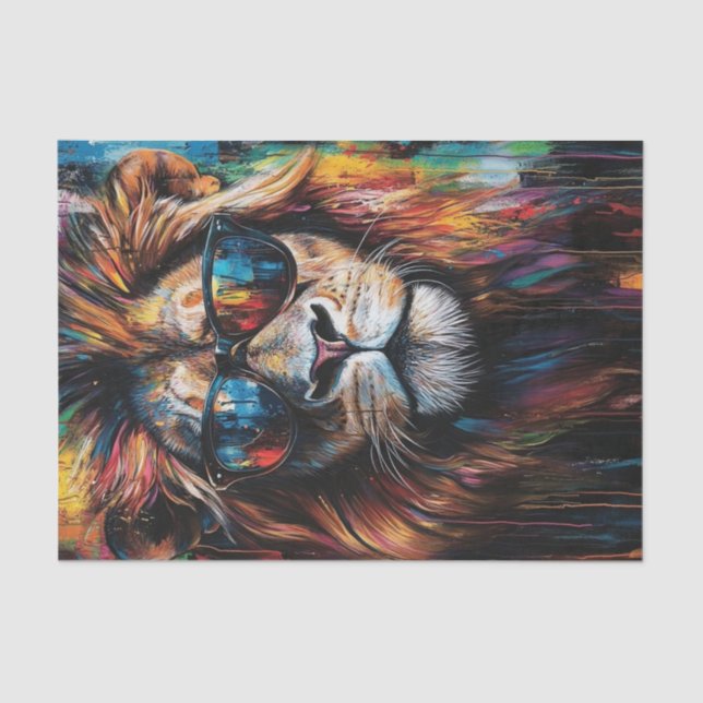 Lion's Den13 Tissue Paper (Front)