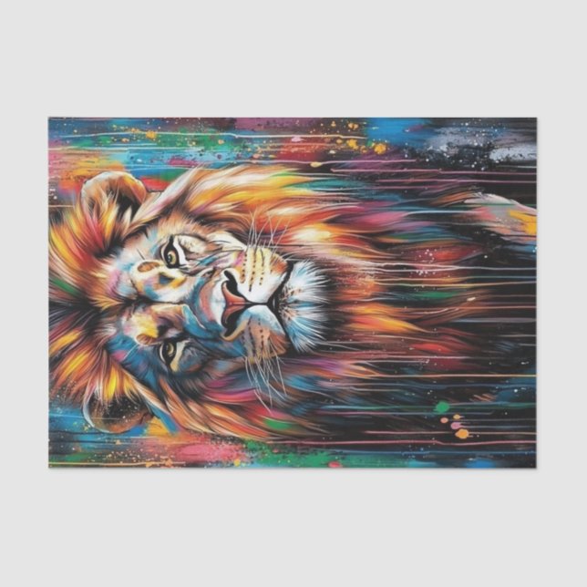 Lion's Den5 Tissue Paper (Front)