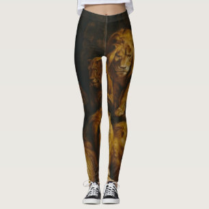 Lions’ Den art leggings