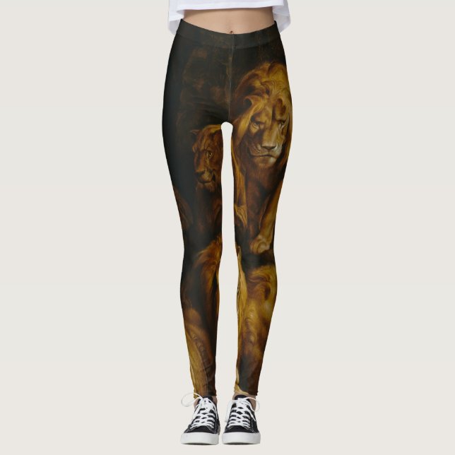 Lions’ Den art leggings (Front)