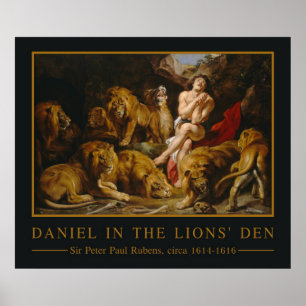 Lions’ Den art poster
