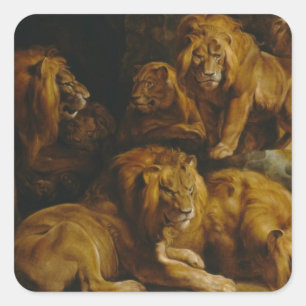 Lions’ Den stickers