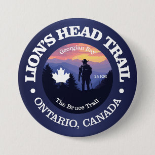 Lion's Head Trail (rd2) 7.5 Cm Round Badge