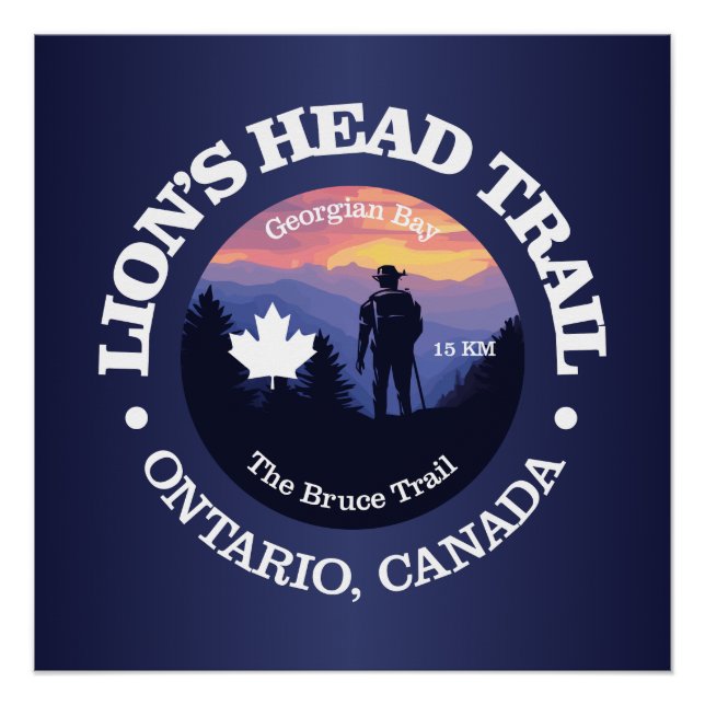 Lion's Head Trail (rd2) Poster (Front)