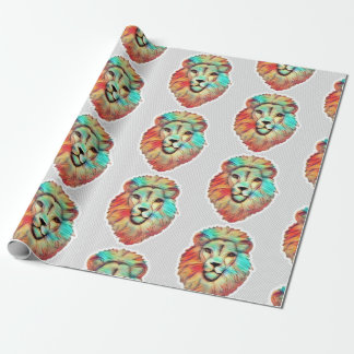 Lion's Head Wrapping Paper