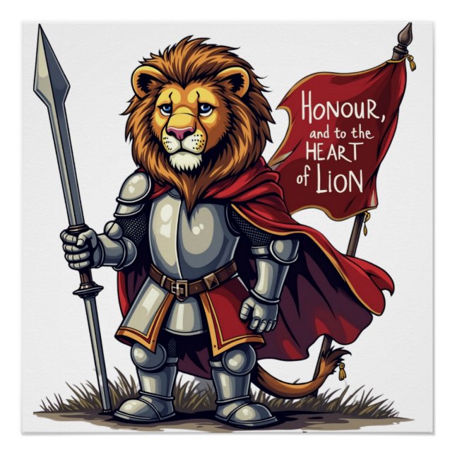 Lions heart poster (Front)