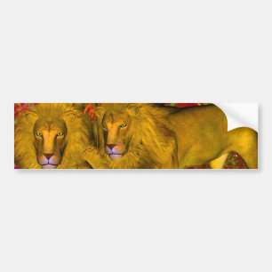 Lions journey bumper sticker