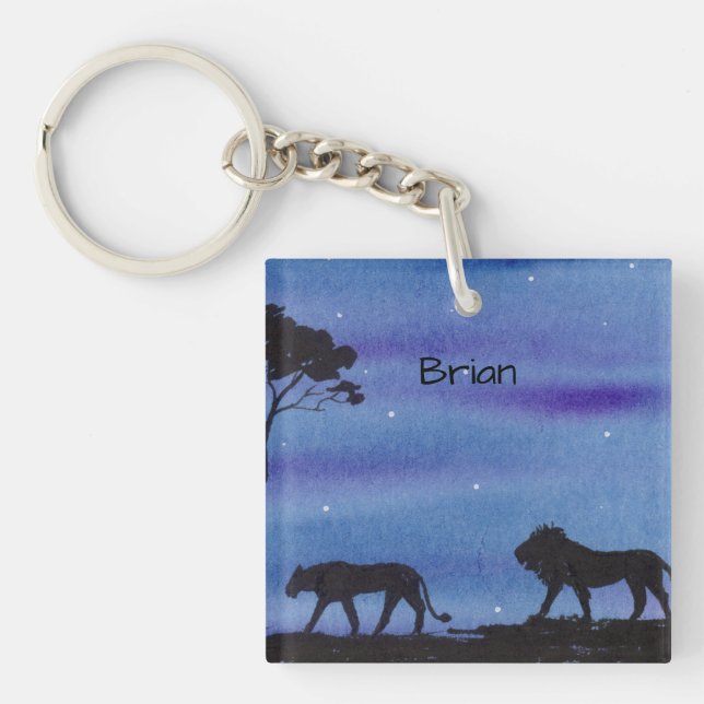 Lions Key Ring (Front)