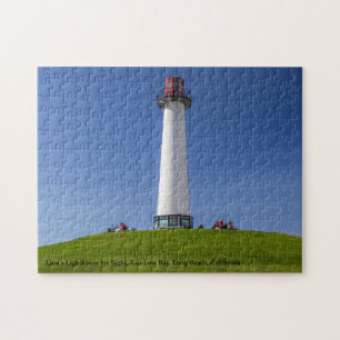 Lions Lighthouse for Sight Long Beach California Jigsaw Puzzle