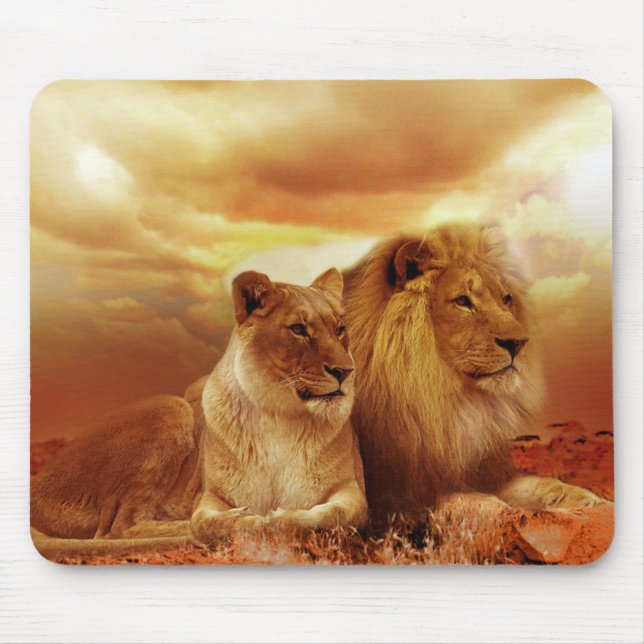 Lions Mouse Mat (Front)