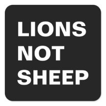 Lions Not Sheep
