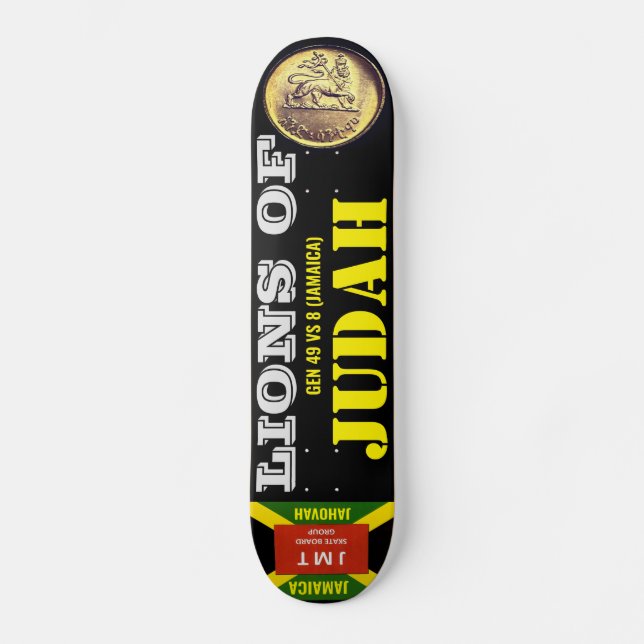 LIONS OF JUDAH Skateboard (Front)