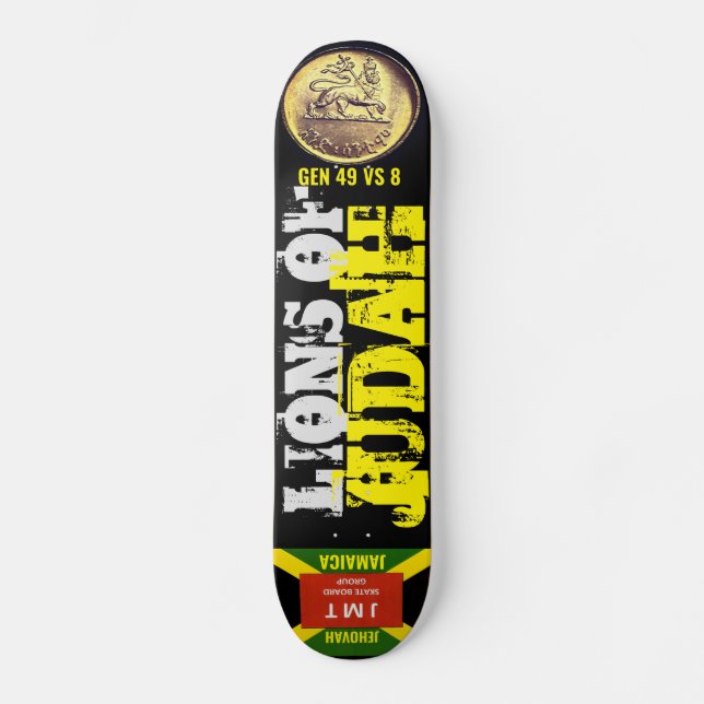 LIONS OF JUDAH Skateboard (Front)