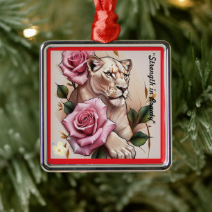 "Lion's Pride" Metal Tree Decoration
