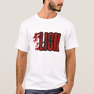 Lion's Roar: A Vintage Design T-Shirt